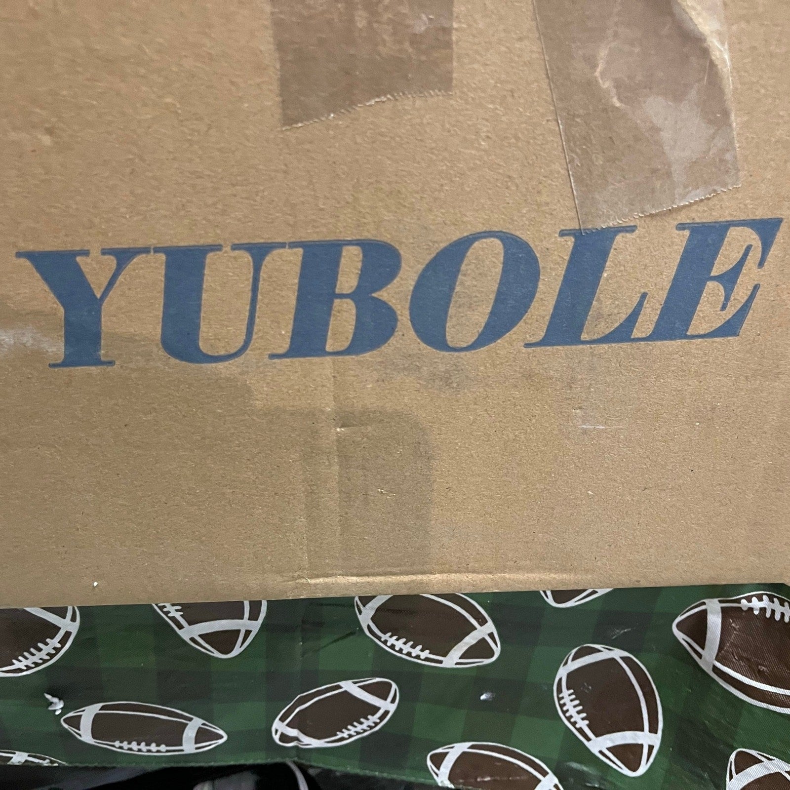 YuBole Modern Brass Seeded Glass Pendant Golden Finish