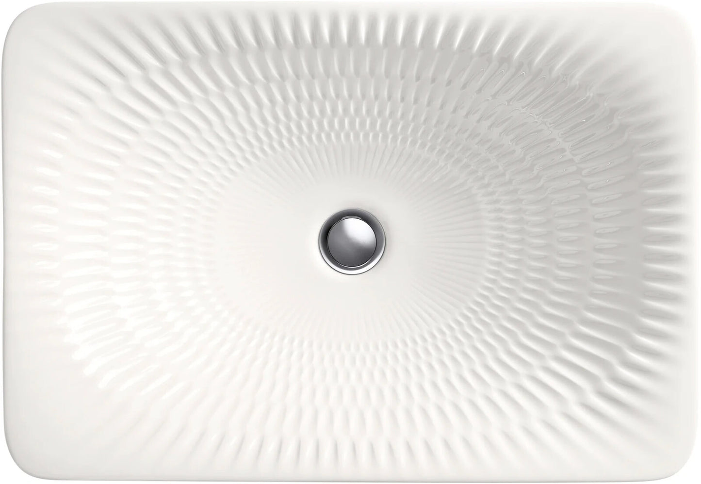 KOHLER K-17916-RL-K8 Derring Carillon Artist Editions Rectangular Vessel Sink –