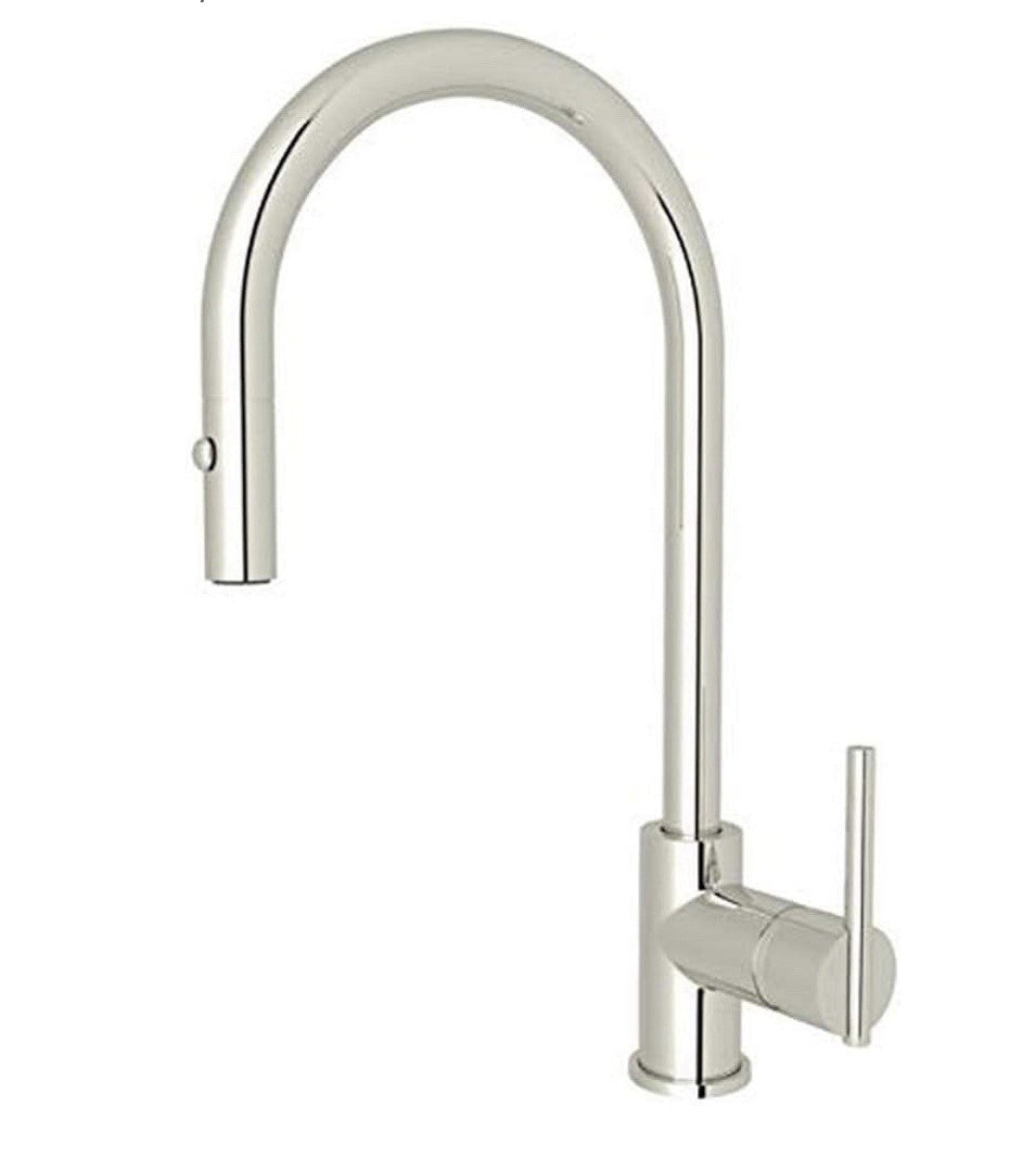 Rohl CY57L-STN-2 Pull-Down FAUCETS, 0-in L x 1.7-in W x 16-in H, Satin Nickel