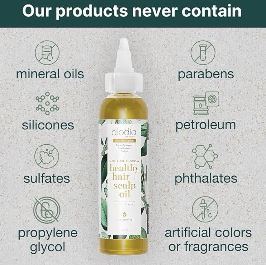 Alodia Soothe Hair & Scalp Herbal Infusion 2 oz – Natural Scalp Relief Oil