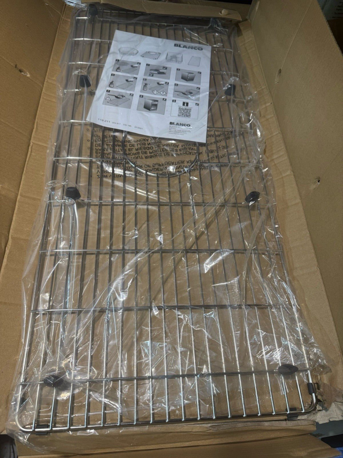 Blanco 41806 Stainless Steel Sink Grate Grid for PRECIS 30"