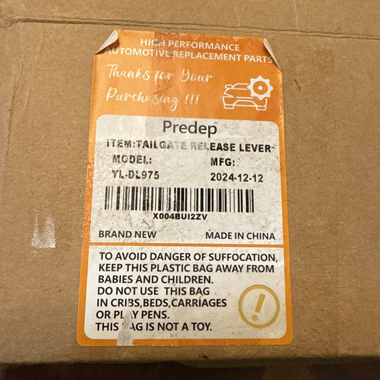 Tailgate Hatch Release Lever for Dodge RAM 1500/2500/3500 (2009–2020)