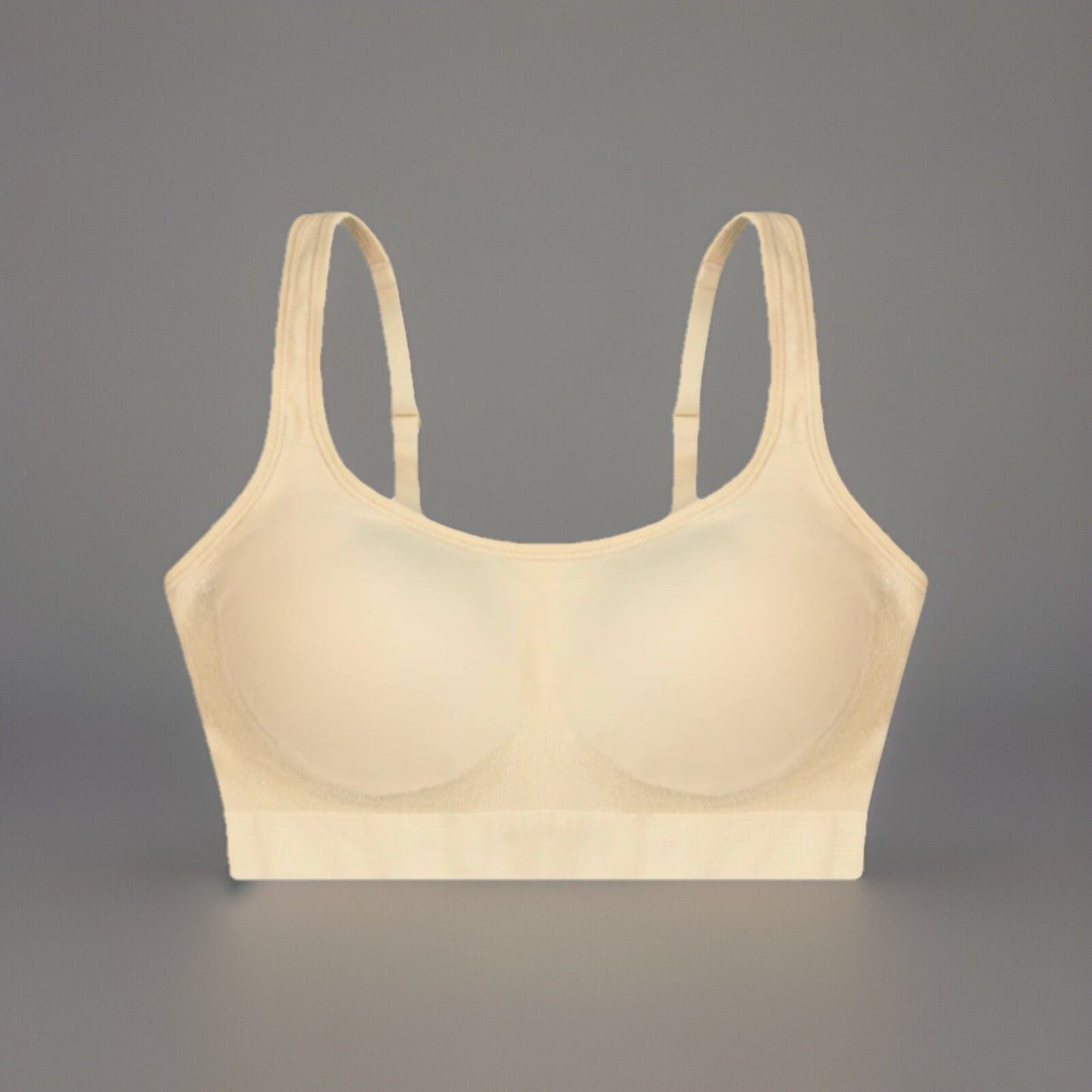 Underoutfit The Comfort Shaping Bra w/ adjustable straps 459- size L, Sand