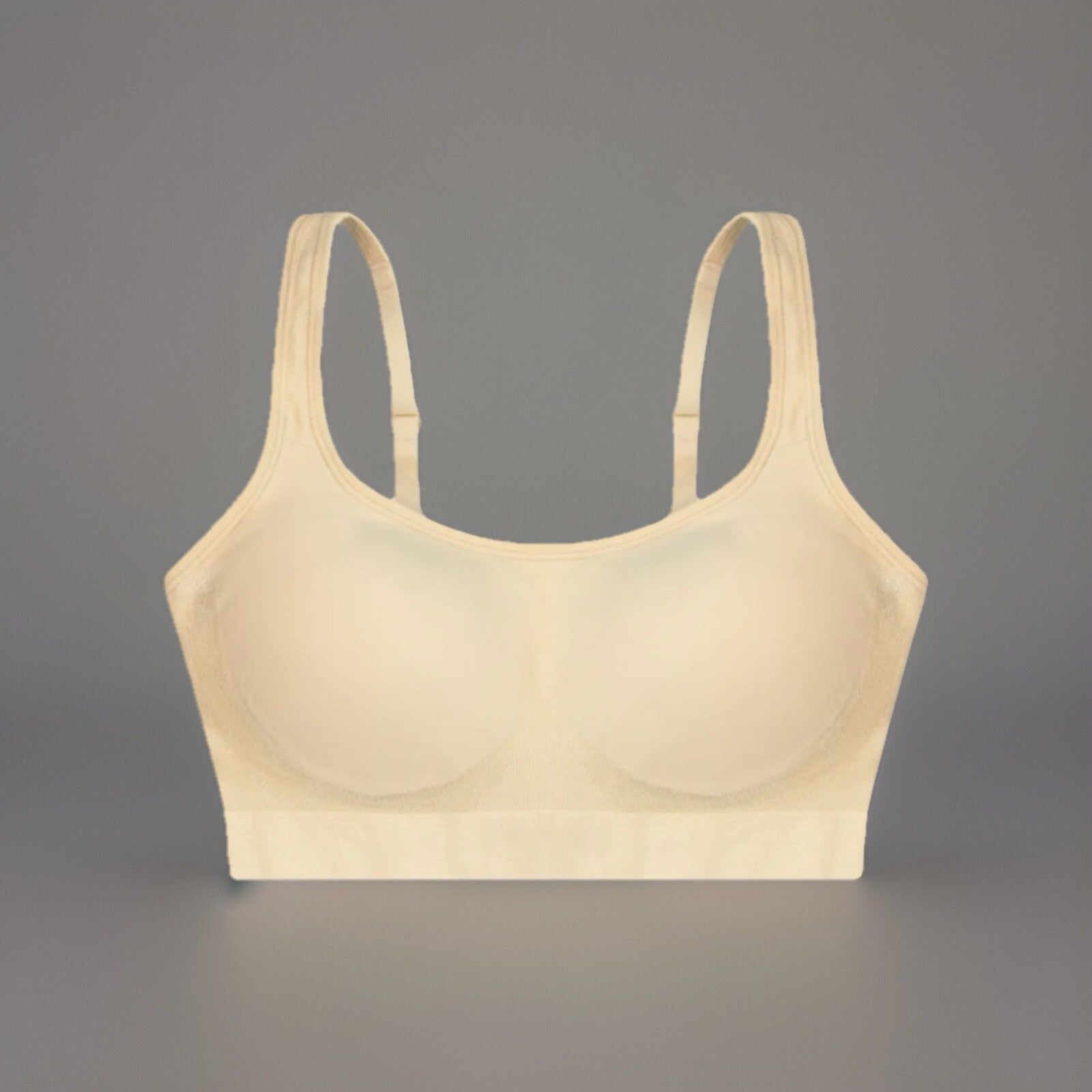 Underoutfit The Comfort Shaping Bra w/ adjustable straps 459- size L, Sand