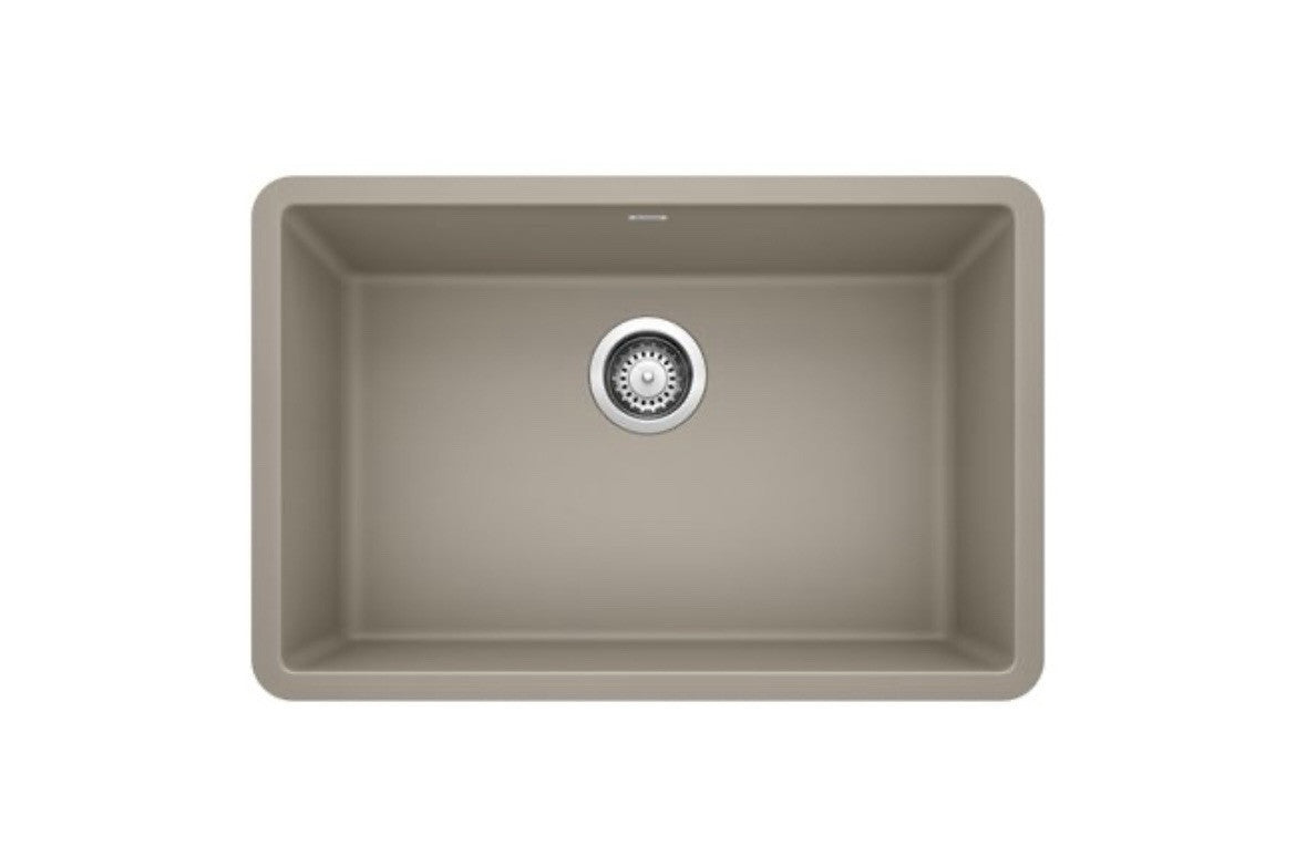 Blanco 442540 Precis 25" Undermount Single Bowl Kitchen Sink in SILGRANIT®: