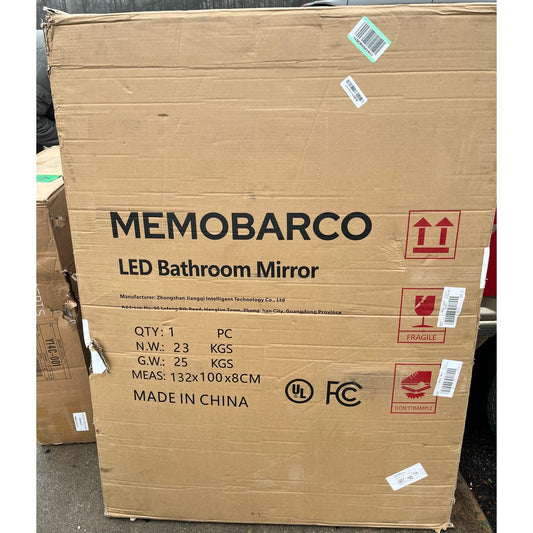 Memobarco LED 36x48 Mirror, anti fog, backlit, 3 color options