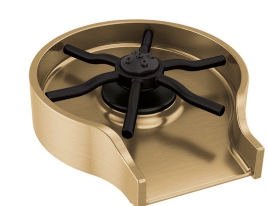 Delta GR250-CZ Glass Rinser Kitchen Sink Accessory – Champagne Bronze Fauce