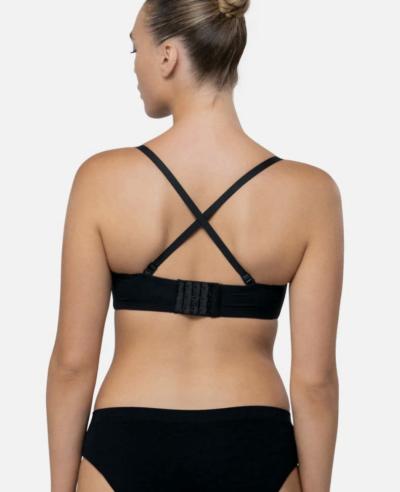 Underoutfit The No Strings Attached Bra- 1248,  Size Small -Black