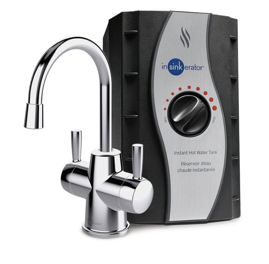 InSinkErator HOT250 Instant Hot/Cold Water Dispenser Satin Nickel Complete Kit
