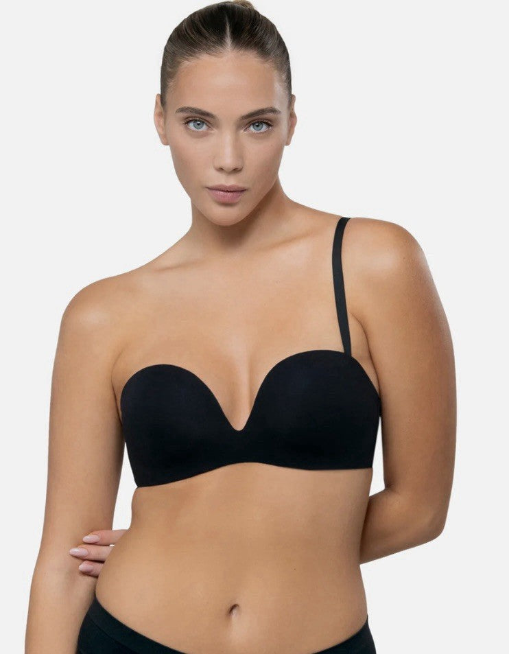 Underoutfit The No Strings Attached Bra- 1248,  Size Med -Black