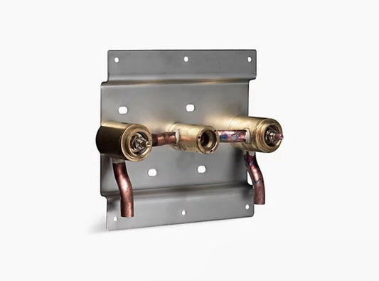 KOHLER 410-K-NA Falling Water 5/8" Two-Handle Brass Ceramic Valve – Rough-In Onl