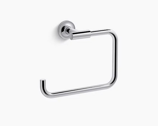 Kohler Purist K-14441-CP Towel Ring – Polished Chrome Wall Mount
