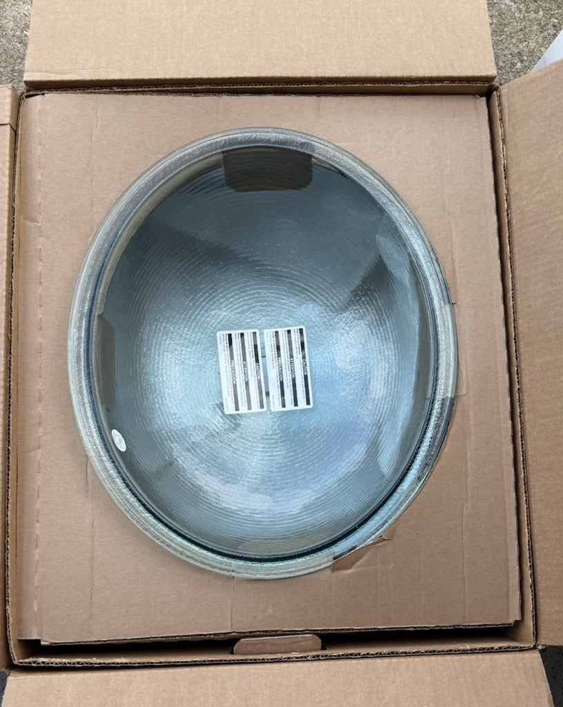 KOHLER Whist® K-2741-TG2 Glass Undermount Oval Lavatory – Translucent Dew – NEW