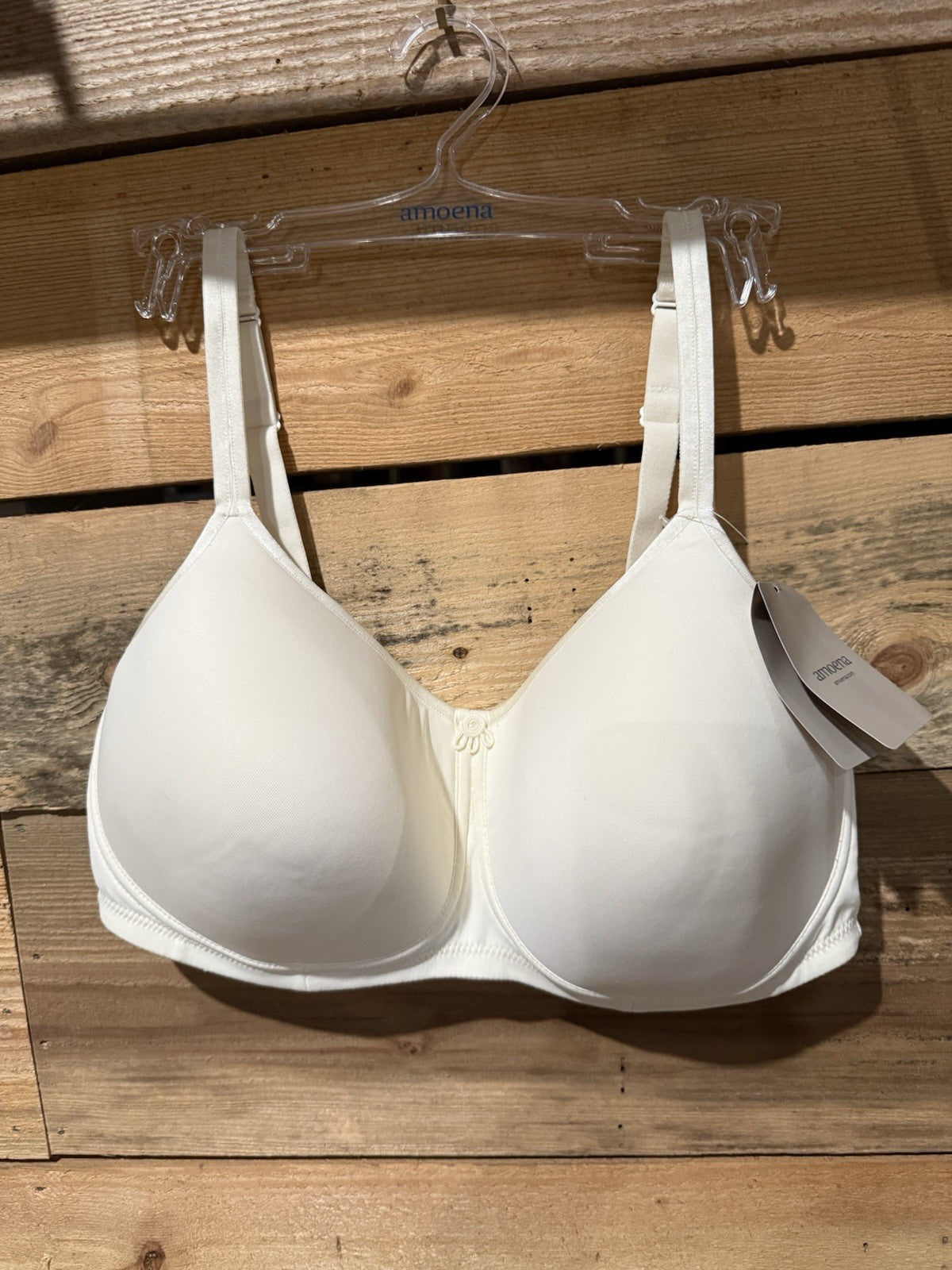 Amoena Mastectomy Bra Size 42C Lara SBP 0752 I off White