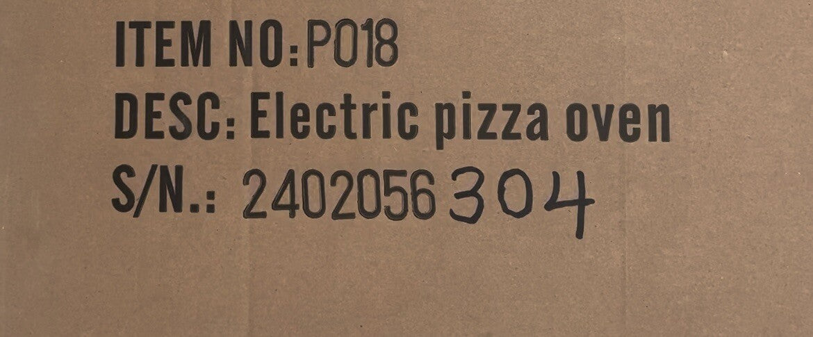 NSF 2850W Double Deck Electric Pizza Oven with Bakery Fire Stone,Stainless Steel
