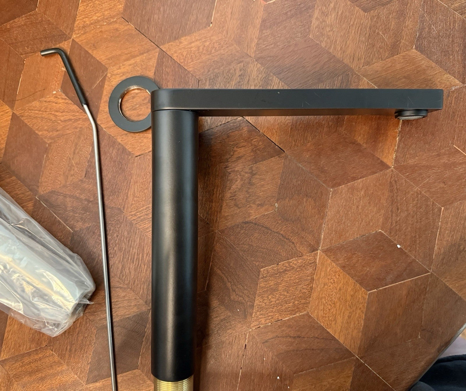 Kohler K-73168-4-BL Composed Tall Single-Handle Vessel Faucet – Matte Black