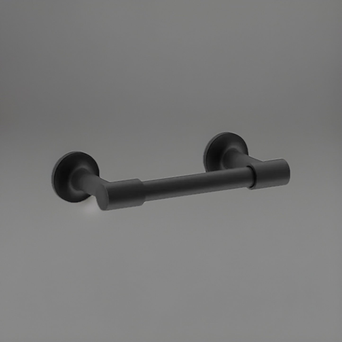 Kohler K-14377-BL Toilet Paper Holder – Matte Black Modern Wall-Mount Bathroom H