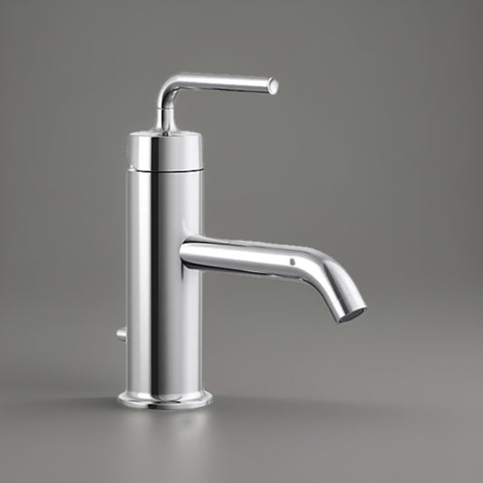 Kohler Purist K-14402-4A-CP Purist Single Hole Bathroom Faucet. Polished Chrome