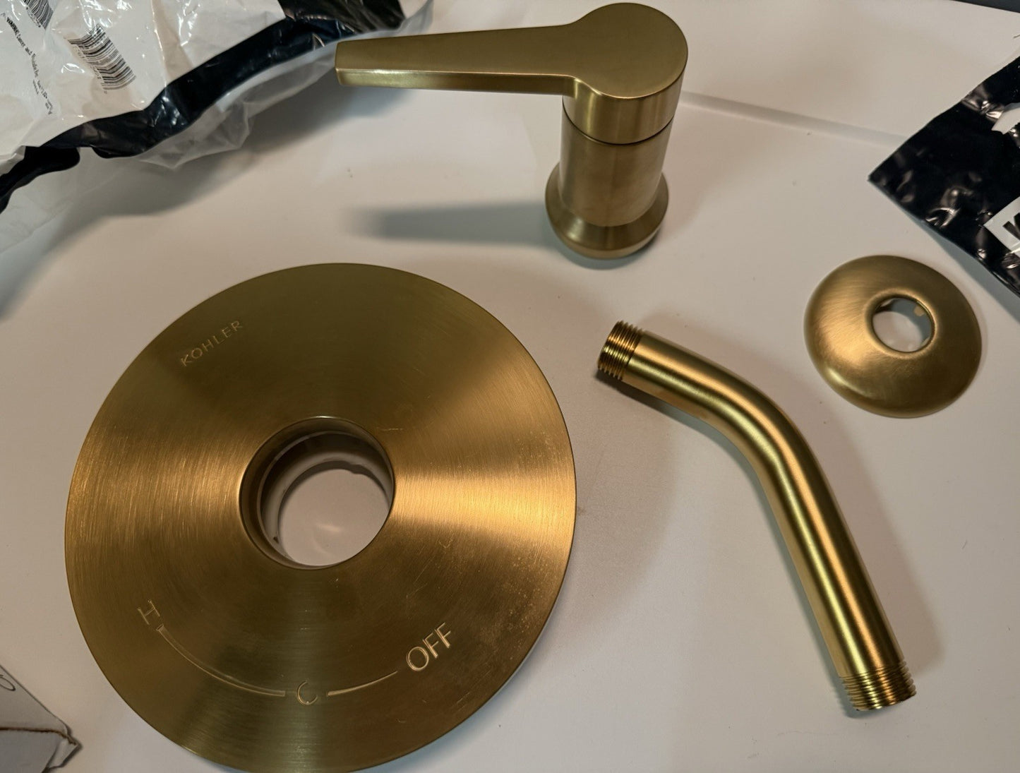Kohler K-Tls97077-4 Pitch Shower Only Trim Package - Vibrant Brushed Moderne