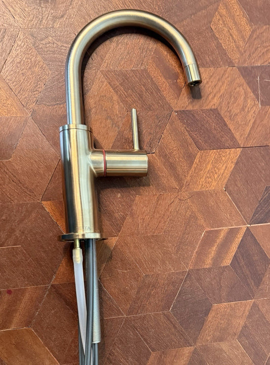 Delta 1930LF-H-CZ Instant Hot Water Dispenser Faucet – Champagne Bronze