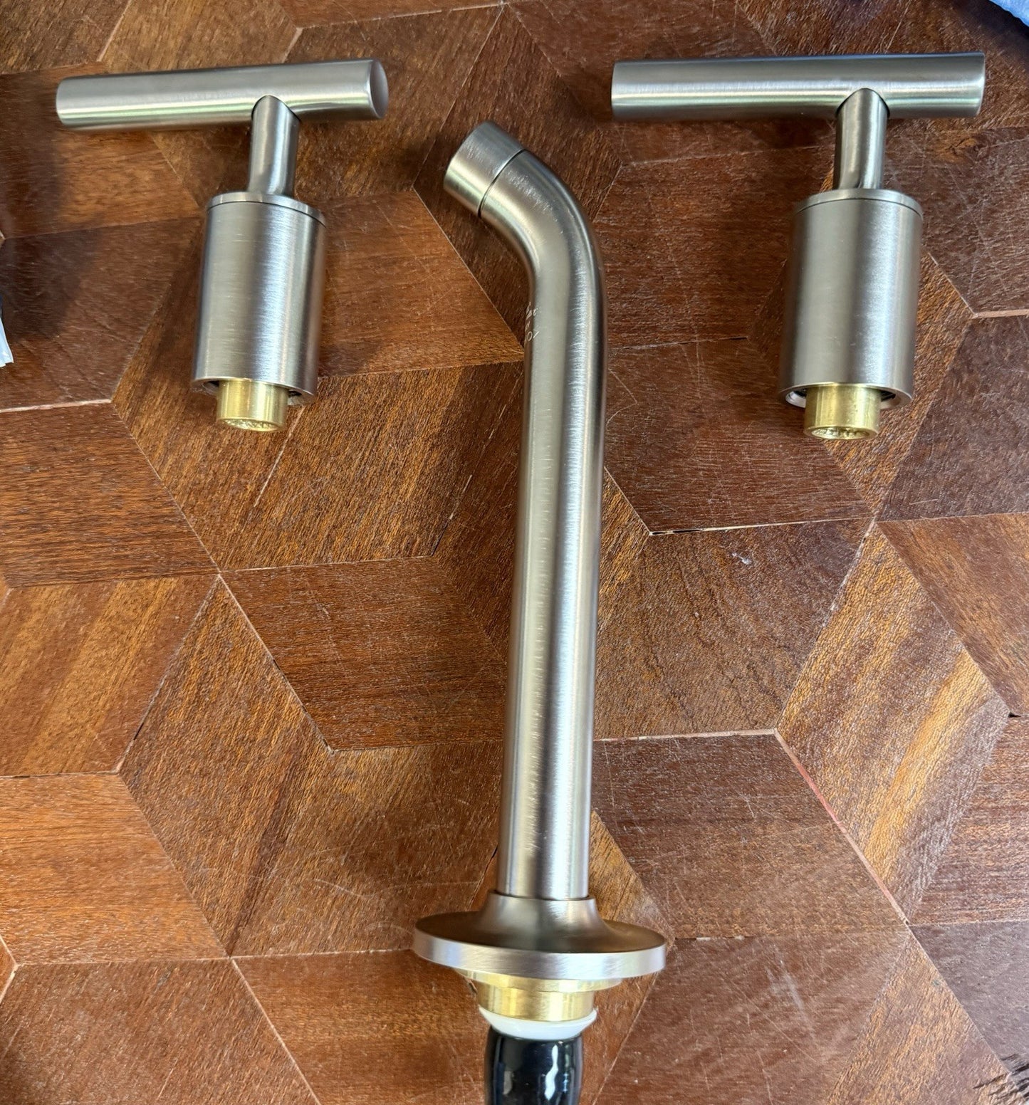 Kohler K-T14413-4-BN Purist Wall-Mount Faucet Trim - Brushed Nickel