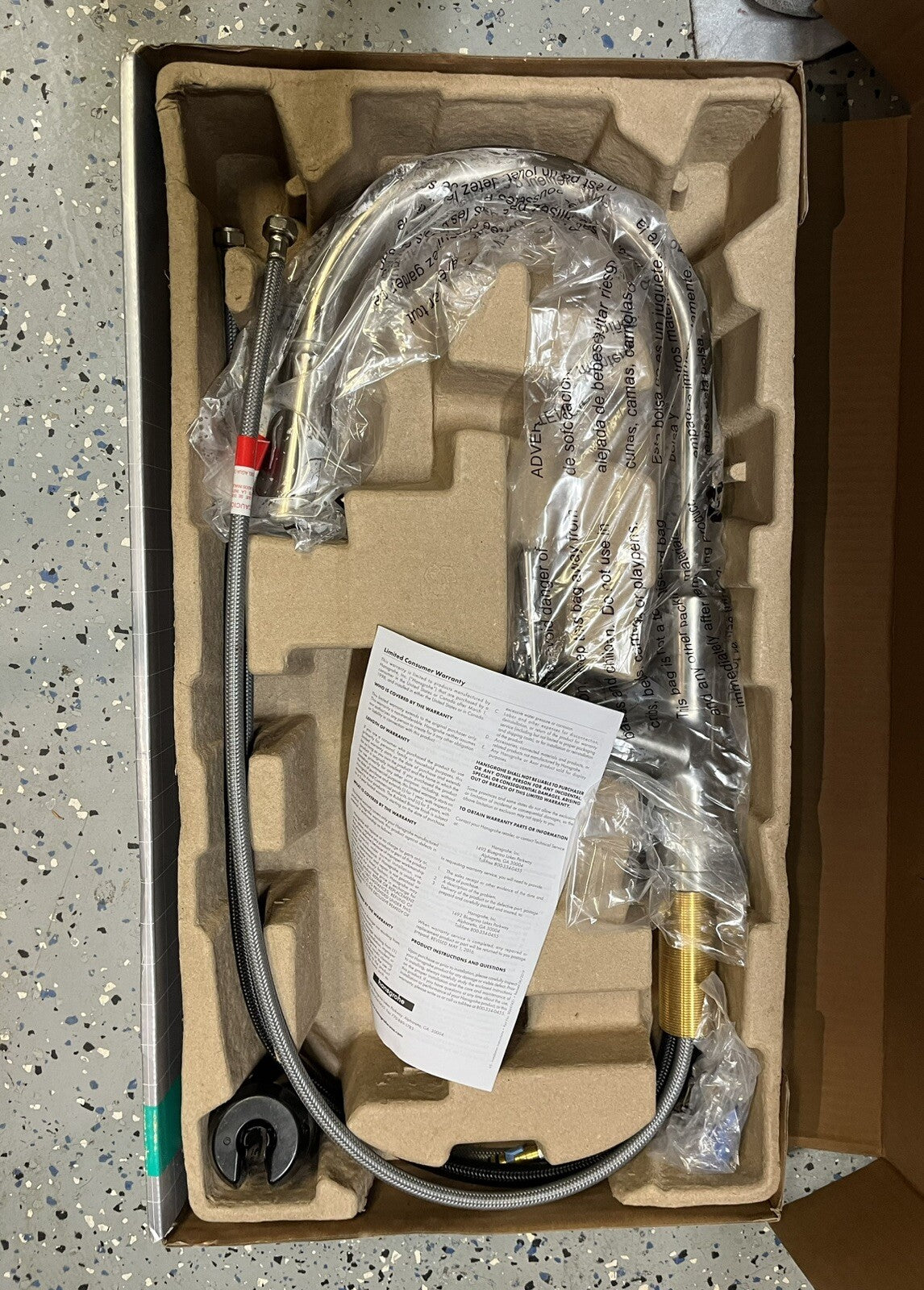 Hansgrohe 04793800 Joleena 1.75 GPM Single Hole Pull Down Kitchen Faucet