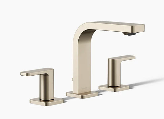 Kohler Parallel K-23484-4-BV Widespread Sink Faucet – Vibrant Brushed Bronze, Tw