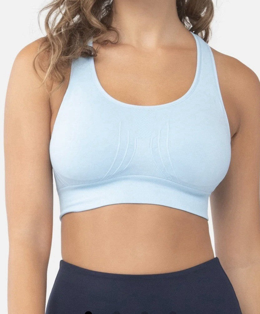 UnderOutfit Active Shaping Sports Bra 1143 - Size Med Sky blue