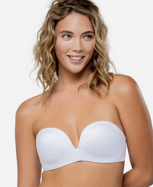 Underoutfit The No Strings Attached Bra- 1248,  Size Med -White