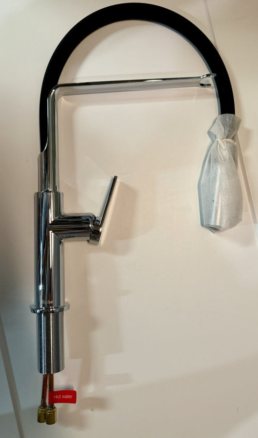 Riobel MY101C Mythic Pre-Rinse Pull-Down Kitchen Faucet Chrome 1.8 GPM
