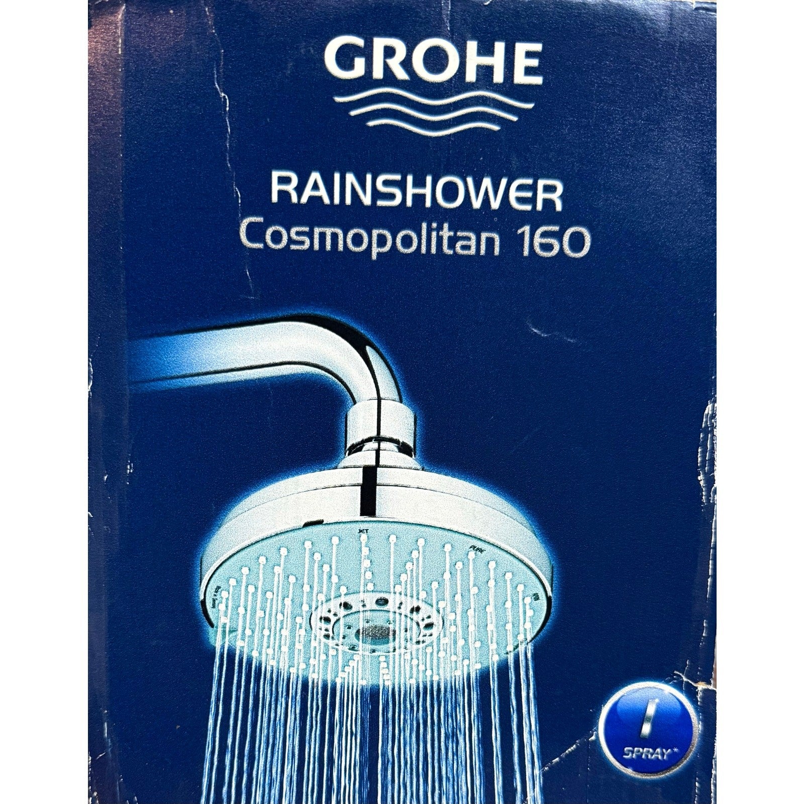 Grohe- Rainshower Cosmopolitan 160 - brushed nickel 