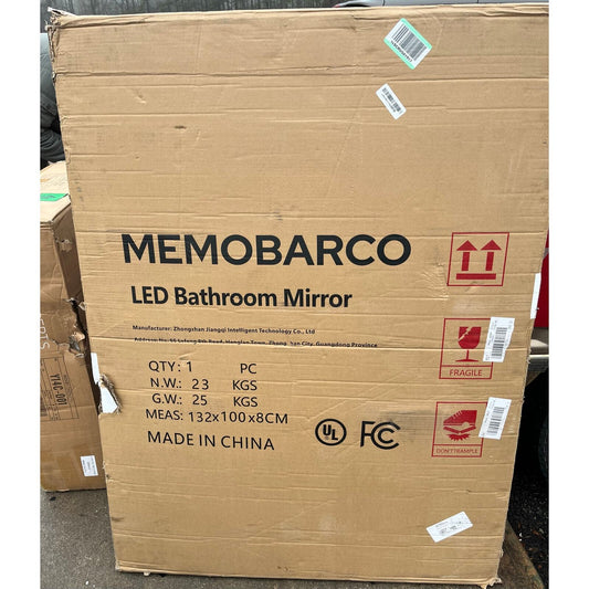 Memobarco LED 36x48 Mirror, anti fog, backlit, 3 color options