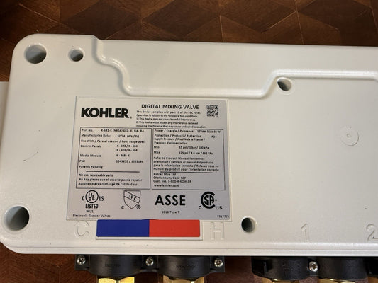 Kohler K-682-K-NA DTV Six-Port Thermostatic Valve – #16 Build