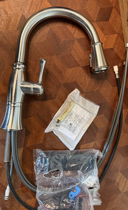 Delta Cassidy 9197T-AR-PR-DST Pull-Down Touch2O Kitchen Faucet Arctic SS