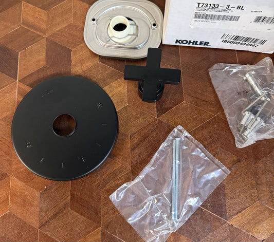 🏷️ Kohler K‑T73133‑3‑BL Composed MasterShower Thermostatic Valve Trim – Cross H