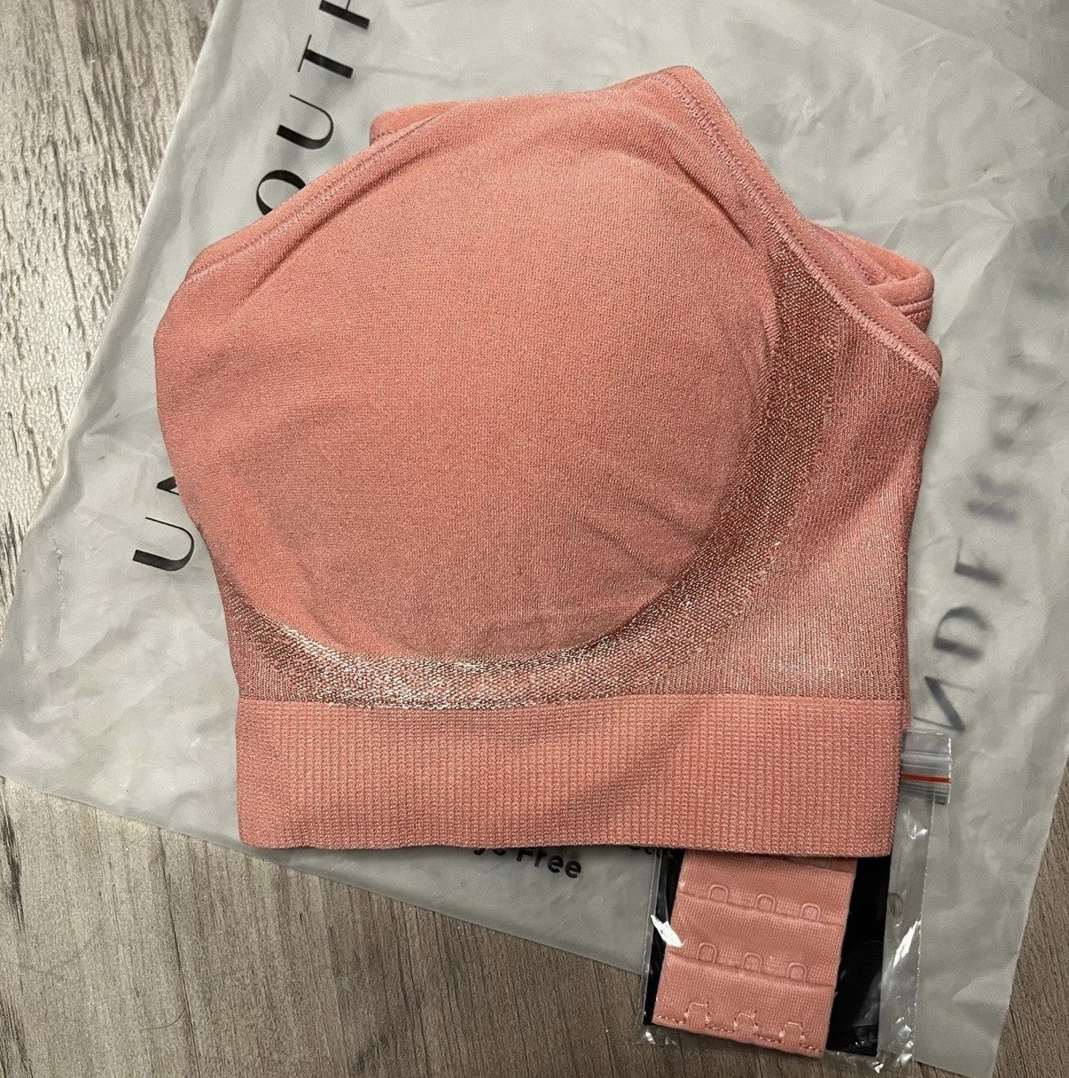 Underoutfit Comfort Shaping  Bra -457, size Small Dark Rose