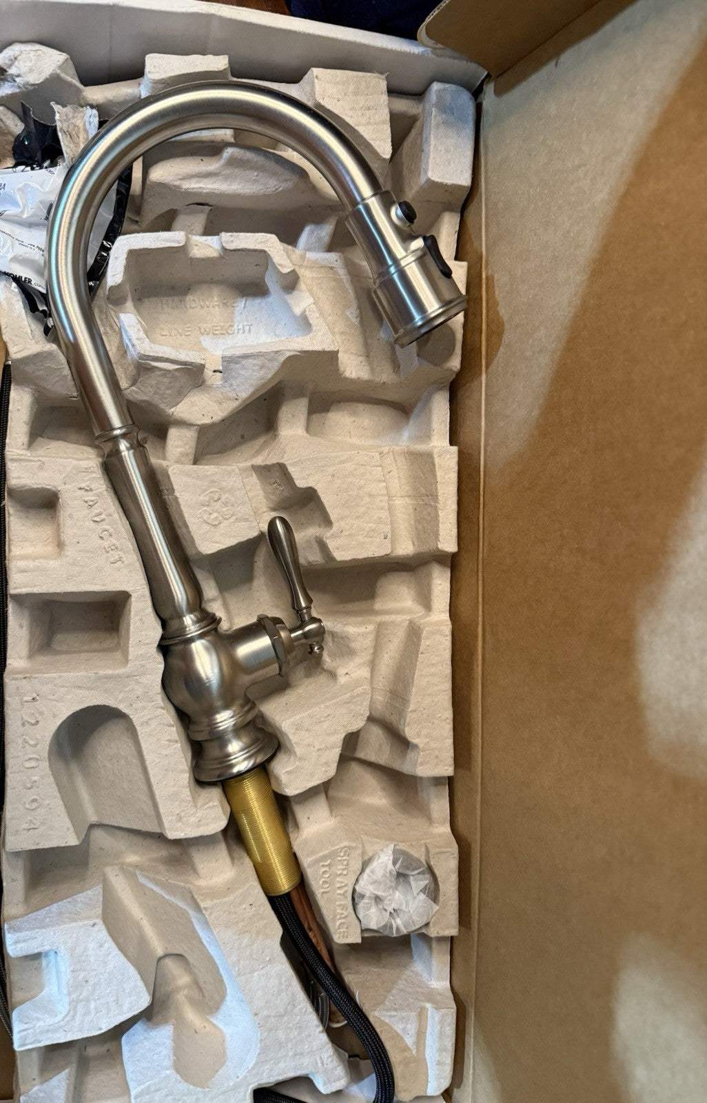 Kohler K-99259-VS Artifacts Pull-Down Kitchen Faucet – Vibrant Stainless
