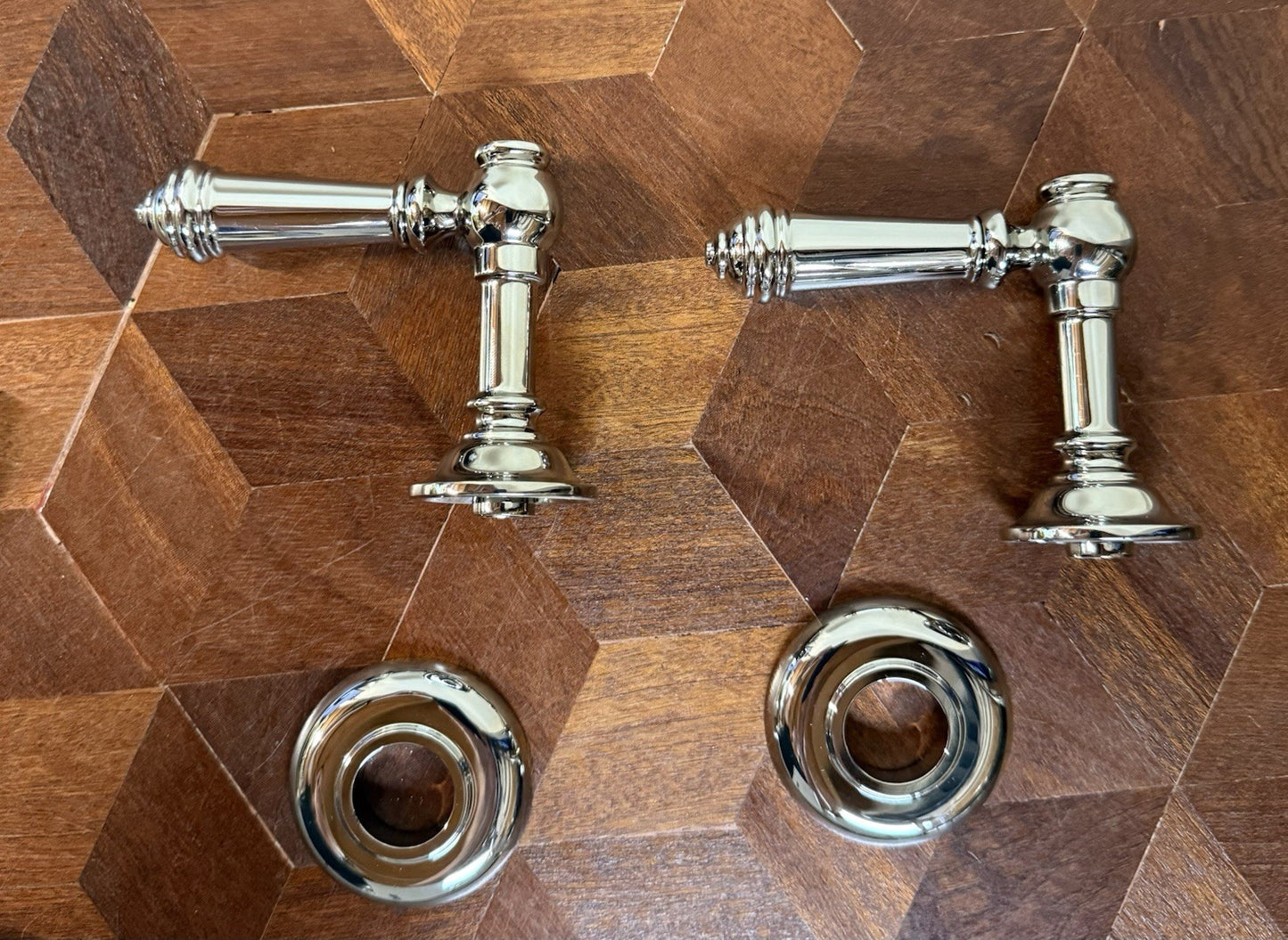 🛁 Kohler K-T98071-4-SN Artifacts Lever Handles – Roman Tub Filler Trim (Nickel)