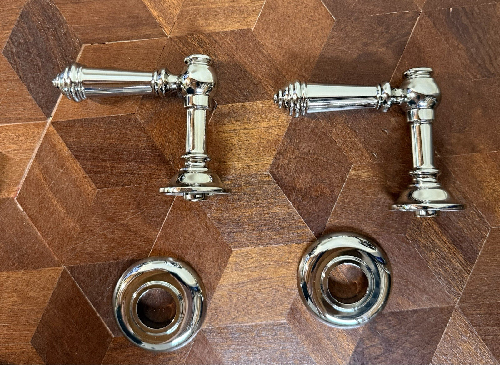 🛁 Kohler K-T98071-4-SN Artifacts Lever Handles – Roman Tub Filler Trim (Nickel)