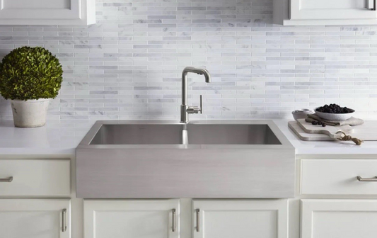 Kohler Vault 36″ Top-Mount Double-Bowl Farmhouse Sink (Model 3944-1-NA)