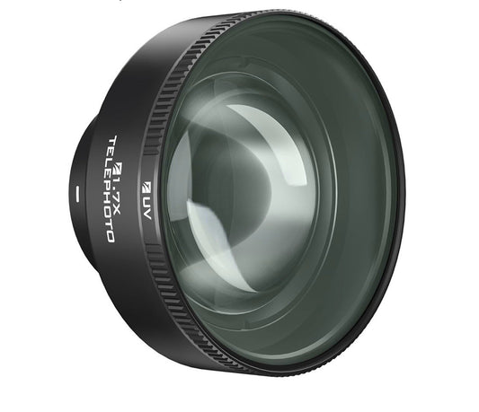 🆕 1.7X Telephoto Lens for Sherpa Cases & Genius Rig – iPhone/Android Compatible