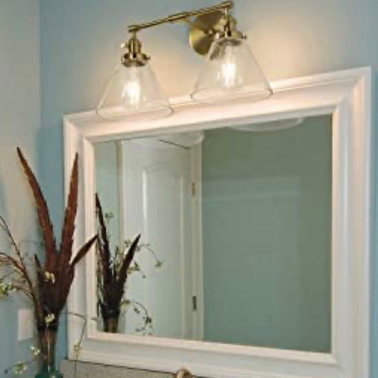 AK Lighting Gold Bathroom Vanity Light Fixture