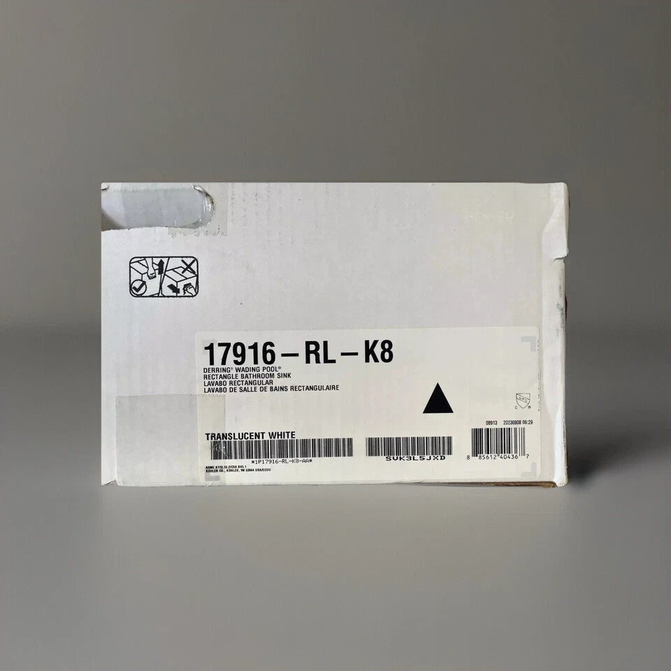 KOHLER K-17916-RL-K8 Derring Carillon Artist Editions Rectangular Vessel Sink –