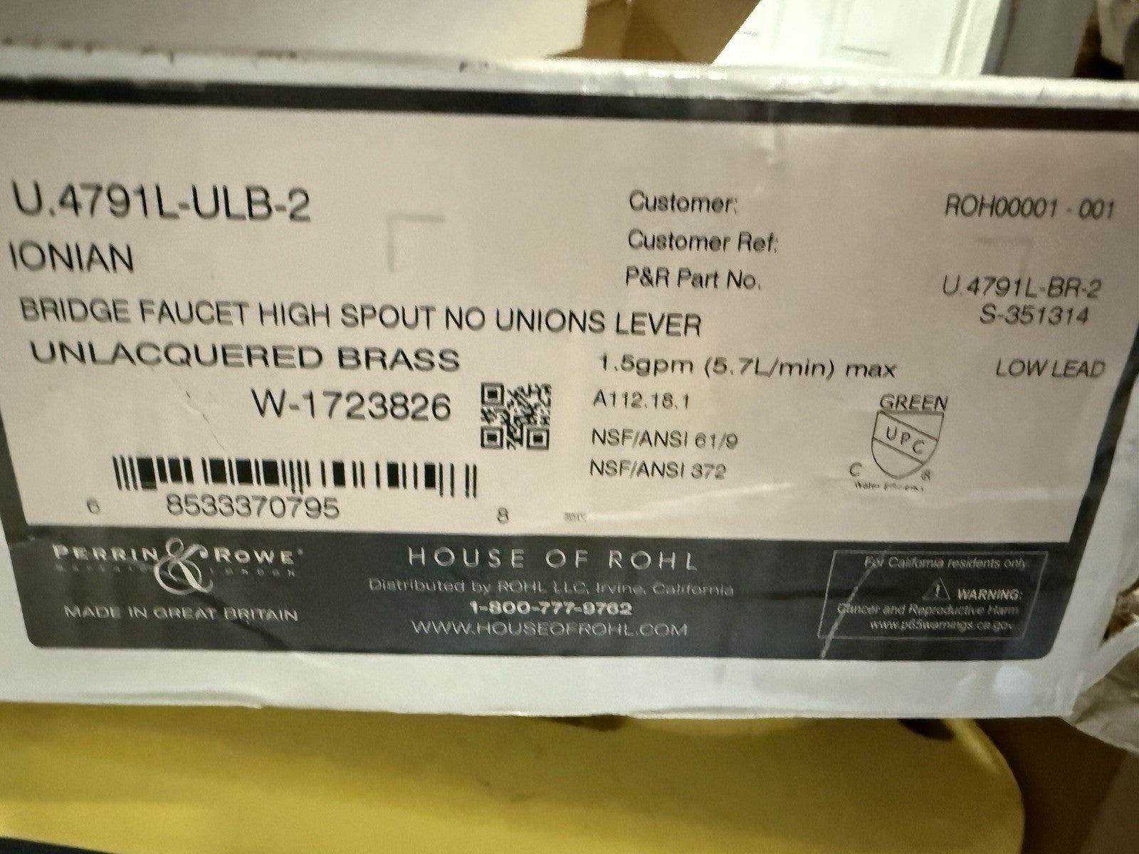 Perrin and Rowe U.4791L-ULB-2 - Kitchen Faucet