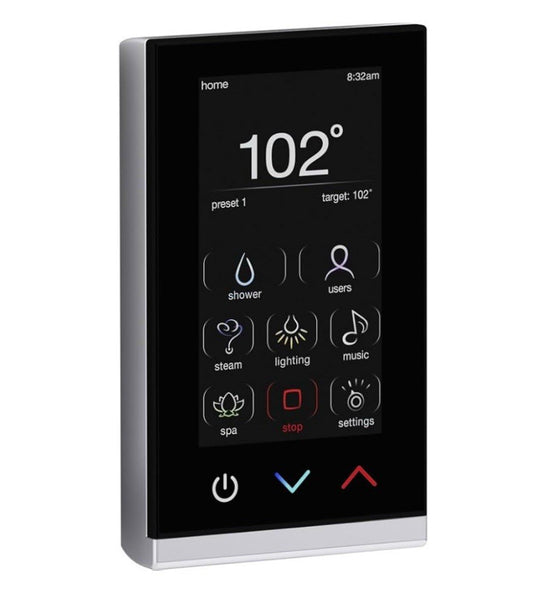 Kohler DTV+ Digital Shower Interface Black Touchscreen K-99693-P-NA
