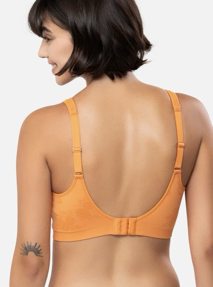Underoutfit- 460 The Perfect Neckline Bra, size Small Orange