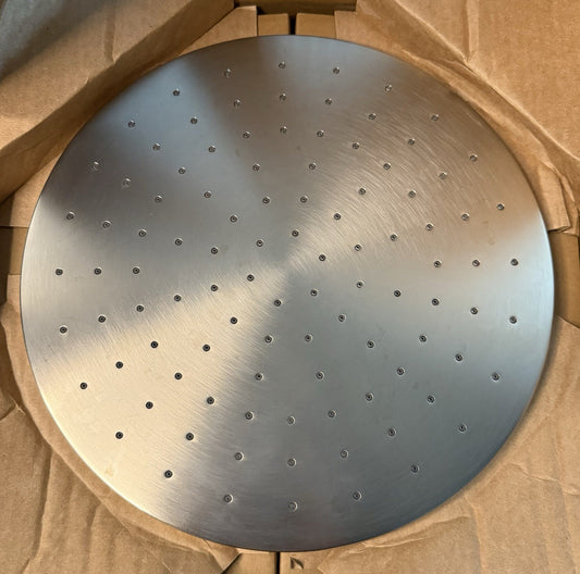 Kohler K-13690-BN 12″ Contemporary Round Rain Showerhead – Vibrant Brushed Nicke