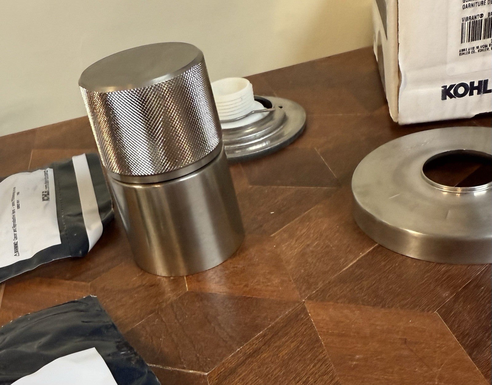 KOHLER K-T78025-8-BN Components Volume Control Trim – Brushed Nickel