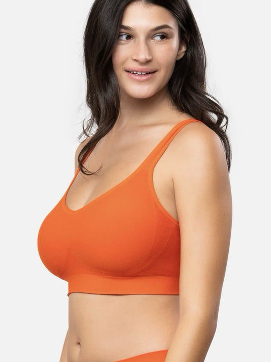 Underoutfit Comfort Shaping  Bra -457, size Large orange