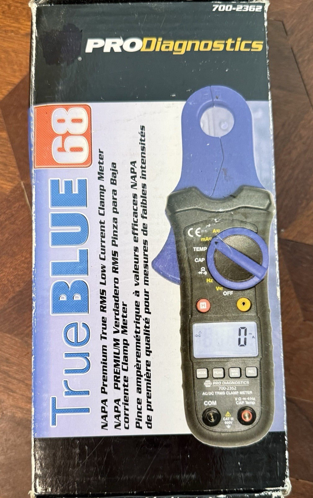 True Blue 68 True RMS Low Current Clamp Multimeter – NAPA Exclusive